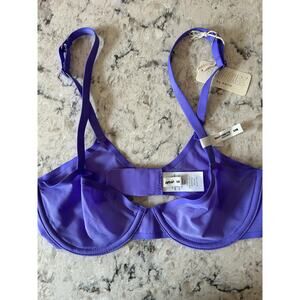 Aerie 32B Mesh Smoothez- rich purple, mesh unlined discontinued color balconette